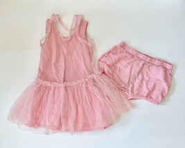 Monica + Andy Dress Pink Tutu 12-18 Mos Girl Toddler Baby Ballet EUC - £19.97 GBP