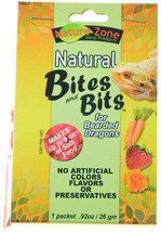 Nature Zone Natural Bites - Balanced Nutrition for Bearded Dragons - £7.07 GBP