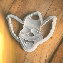 Krusty The Clown Cookie Cutter 3D Printed Plastic - $4.94