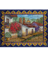 Hand Painted Tile Mural - $730.32 CAD