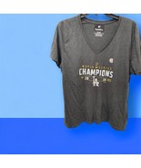 Fanatics Womens T-Shirt XL X-Large MLB Los Angeles Dodger Champions 2020... - £13.97 GBP