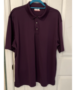 Grand Slam Solid Purple  Golf Shirt Mens Size XL - $20.59 CAD