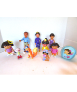 Dora the Explorer toy figures Family and Friends with soft Baseball - $24.70