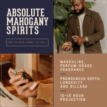 18.21 Man Made | Spirits Cologne Absolute Mahogany (3.4oz) image 2