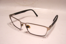 Harley Davidson Black Brown Metal Rectangular Eyeglasses Frame 54-16-145 - $29.67