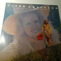 Lynn Anderson Vinyl Record What a Man Is 33 RPM 1974 - £5.56 GBP