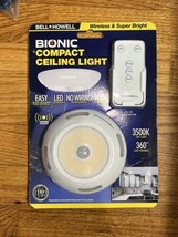 Bell + Howell Bionic LED Ceiling Light Remote Control Wireless Motion Activated - £18.19 GBP