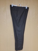 Ralph Lauren Mens Dress Pant 99% Virgin Wool 42 R Pinstripe PHOTO 2 FOR COLOR - £45.78 GBP