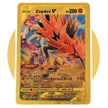 Astral Radiance Pokemon Novelty Art Card (SS08): Zapdos V TG19/TG30, Gol... - £7.80 GBP