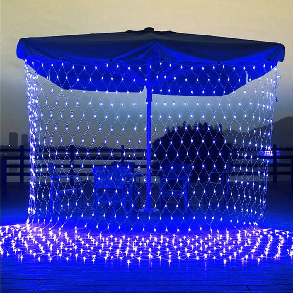 Outdoor Light Net Christmas Home Decoration Gars Festoon 6M X 4M 868 LEDs  Opera - £67.91 GBP