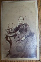 19c Victorian Woman Cdv Photo Hornellsville Ny Bradd Id - £4.74 GBP