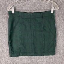 Free People Skirt Women&#39;s Size 6 Green Mini Cotton Blend - €9,70 EUR
