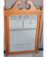Nice Gently Used Vintage Whitney Maple Wall Mirror - VGC - GORGEOUS WOOD... - $404.43 CAD