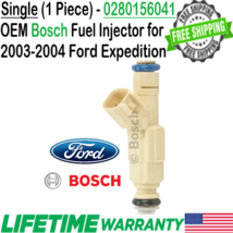 Genuine Bosch x1 Fuel Injector for 2003-2004 Ford Expedition 4.6L V8 #0280156041 - £29.57 GBP