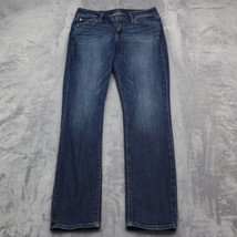 Lucky Brand Jeans Womens 4 Blue Lolita Skinny Low Rise Zip Dark Wash Denim Pants - £23.28 GBP