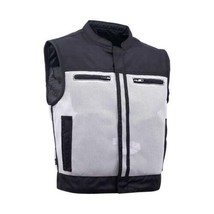 Men&#39;s Motorcycle Armor Club Vest Moto Mesh Lowrider by FirstMFG - $99.99+