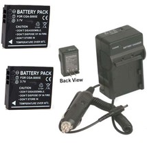 2 Batteries + Charger Bp-Dc4 Bp-Dc4-U, Bp-Dc04-E, For Leica C-Lux 1, D-L... - £40.88 GBP