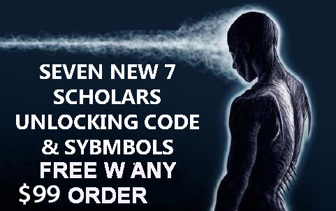 FREE W ANY $99 ORDER 7 SCHOLARS UNLOCKING MAGICK SYMBOLS CODE ADVANCED M... - $0.00