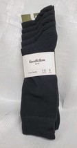Goodfellow & Co Men's Crew Dress  Socks Black (Size 7-12) 5 Pairs image 2