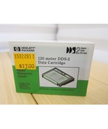 (1) Single NOS Factory Sealed HP DDS-2 4GB 120 Meter Data Cartridge - $9.31 CAD