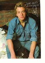 Leif Garrett teen magazine pinup clipping blue shirt with fan mail Vintage 1970 - $3.50