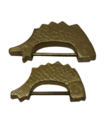 Vintage Brass Chinese Decorative Carp Koi Luck Fish Padlocks Key Locks N... - $26.99 CAD