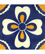 Mexican Tiles &quot;Flower Heart&quot; - $220.00
