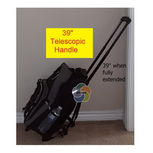 Carry On Backpack Rolling Backpack Travel Backpack Carry On Backpack - B... - $58.04