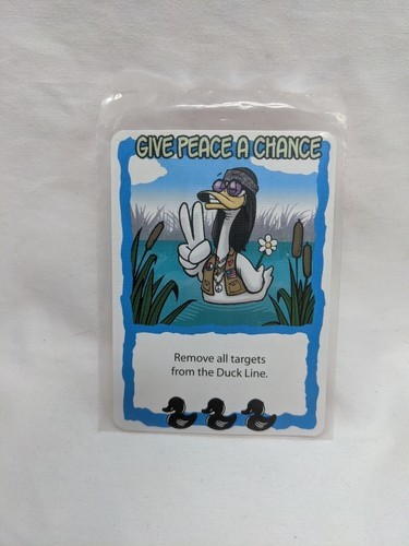 Sitting Ducks Gallery Give Peace A Chance Promo Card Sealed - $11.88