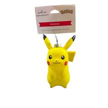 Hallmark Pokémon Pikachu Ornament Blown Glass Christmas Tree Decoration 4” - $8.82