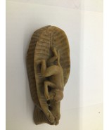 Soap Stone Monkey on a Leaf Incense Holder - $28.46