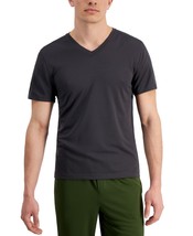 Id Ideology Birdseye Mesh V-Neck T-Shirt, Color: Deep Charcoal, Size: Small - $15.83