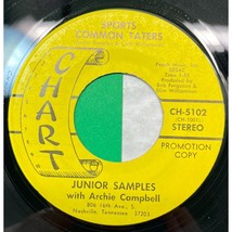 Junior Samples with Archie Campbell Sports Common Taters 45 Comedy Promo - £9.32 GBP