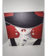 Haute Chapeau Rouge I Marco Fabiano 16x16 Canvas Wall Art 1.5&quot; Deep - $1,275.17 MXN