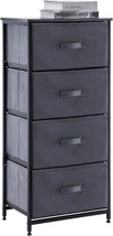 Youdenova 4 Drawer Dresser For Clothes Organizer, Small Dressers For, Grey - £36.74 GBP