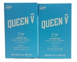 Queen V Cleansing Bar Wild Berry pH Balanced Feminine Soap 3.5 oz 2 Pack - $19.95
