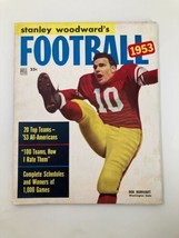 Stanley Woodward&#39;s Football Magazine 1953 Bob Burkhart Washington State No Label - £11.33 GBP