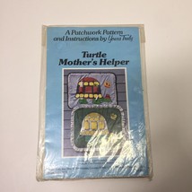 Turtle Mother's Helper Applique Patchwork Craft Pattern 34" x 26" Yours Truly - $12.86