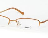 JAY'S by TRENDS &amp; MORE 6379 KB ORANGE-COPPER EYEGLASSES GLASSES 48-18-13... - $57.46
