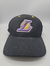 Los Angeles Lakers Nike Vintage Black Wool Basketball NBA Adult Hook &amp; Loop Hat - $16.32