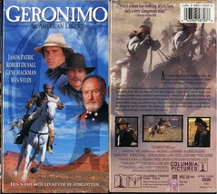 Geronimo Vhs Wes Studi Jason Patrick Gene Hackman Columbia Video New - £7.77 GBP