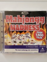 Mahjongg Madness Jewel Case (PC, 1999) Windows 95/98 - $4.75