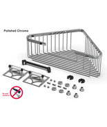 Promessa Extra Deep Corner Soap Basket Polished Chrome - $402.78 CAD