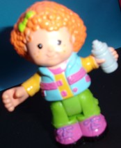 Fisher Price Little People sunny Day Picnic Elena Figure Hinged Toy - $6.99