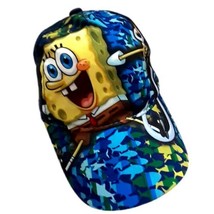 Spongebob Squarepants Nickelodeon Cartoon Flexfit Fitted Hat Size Toddler - $4.75