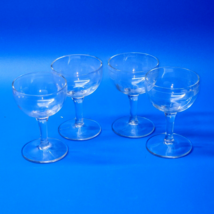 Vintage 1950s Libbey Glass ATOMIC POLKA DOT 4” Cordial Glasses - Set Of 4 - £14.53 GBP