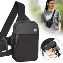 Men Women Sling Bag Cross Body Handbag Chest Shoulder Backpack Travel Waterproof - £19.65 GBP