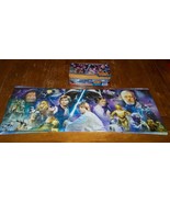 STAR WARS A New Hope Empire Strikes Back ROTJ Panorama 3 PUZZLE Set - $20.31 CAD