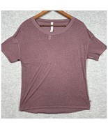 Lululemon Women&#39;s T-Shirt Size 4 Between Moments Semi-Sheer Athletic - $18.19