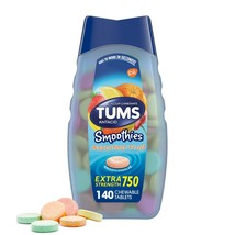 2 Pack Tums Smoothies Antacid Assorted FRUIT140.0EA Xtra Strenght - £23.65 GBP